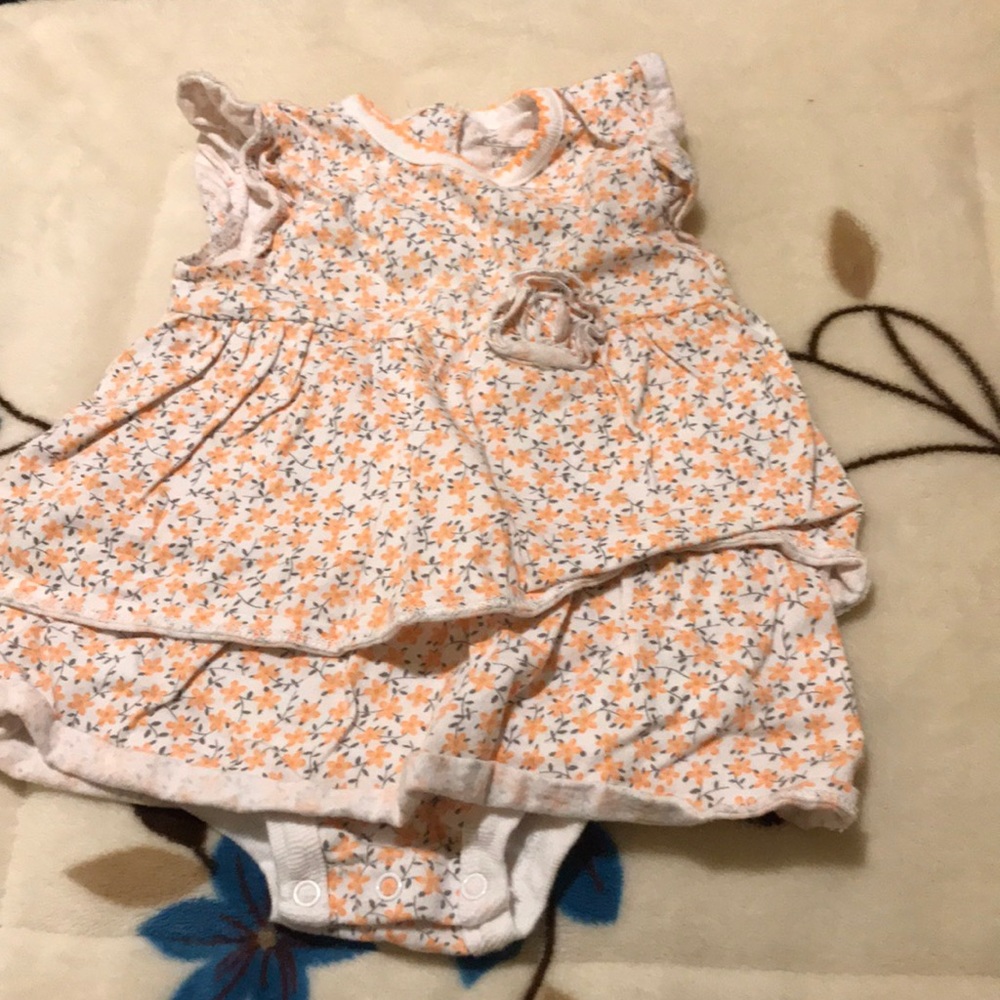 Flowery Onesie.